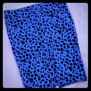 cheetah print pencil